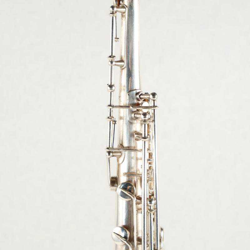 Selmer Paris Mark VI Soprano Saxophone SN 66530 ORIGINAL SILVER- for sale at BrassAndWinds.com