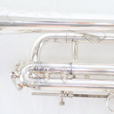 Selmer Paris Model 23A Balanced Action Bb Trumpet in Silver Plate SN 14620 NICE- for sale at BrassAndWinds.com