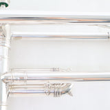 Selmer Paris Model 23A Balanced Action Bb Trumpet in Silver Plate SN 14620 NICE- for sale at BrassAndWinds.com