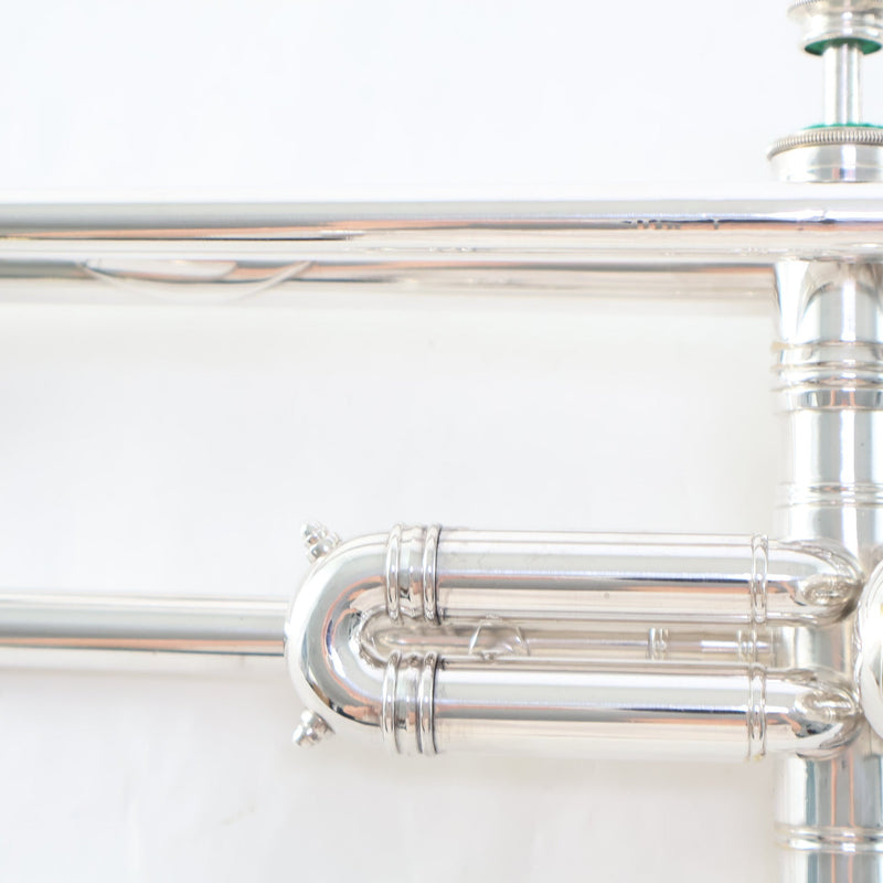 Selmer Paris Model 23A Balanced Action Bb Trumpet in Silver Plate SN 14620 NICE- for sale at BrassAndWinds.com