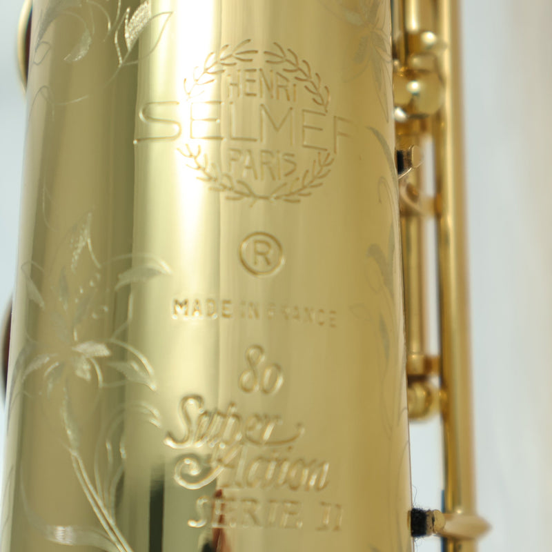 Selmer Paris Model 51J 'Series II Jubilee' Soprano Saxophone MINT CONDITION- for sale at BrassAndWinds.com