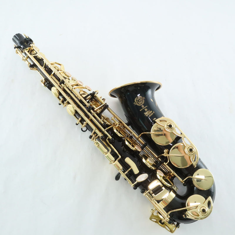 Selmer Paris Model 52JBL 'Series II Jubilee' Alto Saxophone in Black Lacquer MINT CONDITION- for sale at BrassAndWinds.com