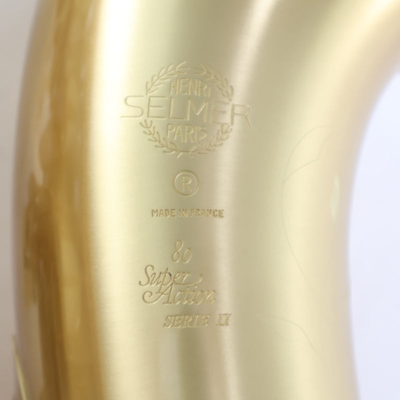 Selmer Paris Model 55AFJM 'Series II Jubilee' Eb Baritone Saxophone MINT CONDITION- for sale at BrassAndWinds.com