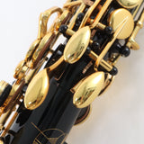 Selmer Paris Model 82SIGBL 'Signature' Alto Saxophone in Black Lacquer MINT CONDITION- for sale at BrassAndWinds.com