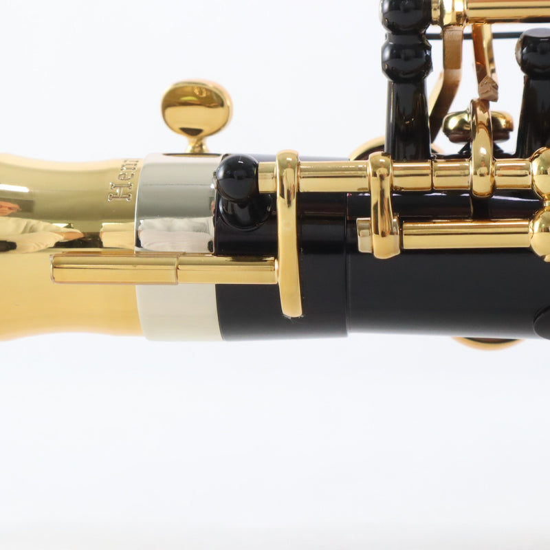 Selmer Paris Model 82SIGBL 'Signature' Alto Saxophone in Black Lacquer MINT CONDITION- for sale at BrassAndWinds.com