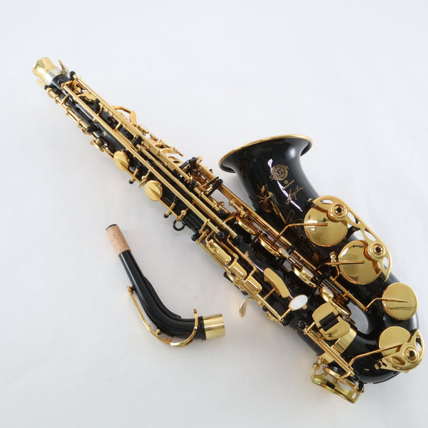 Selmer Paris Model 82SIGBL 'Signature' Alto Saxophone in Black Lacquer MINT CONDITION- for sale at BrassAndWinds.com