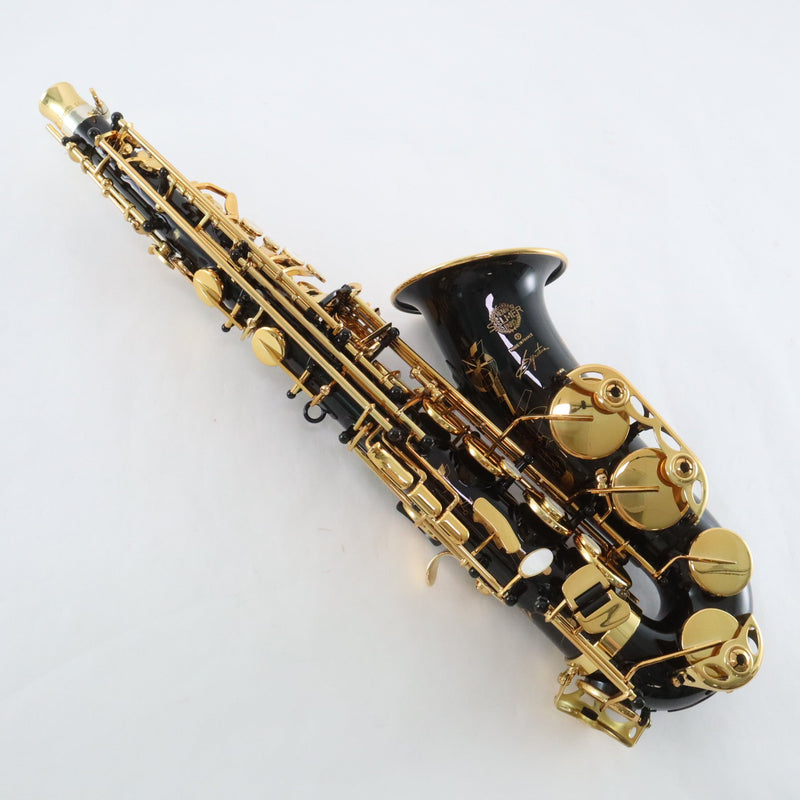 Selmer Paris Model 82SIGBL 'Signature' Alto Saxophone in Black Lacquer MINT CONDITION- for sale at BrassAndWinds.com