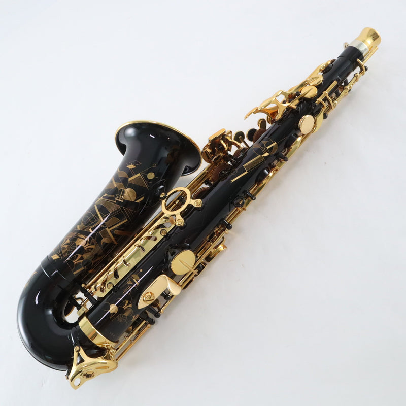 Selmer Paris Model 82SIGBL 'Signature' Alto Saxophone in Black Lacquer MINT CONDITION- for sale at BrassAndWinds.com