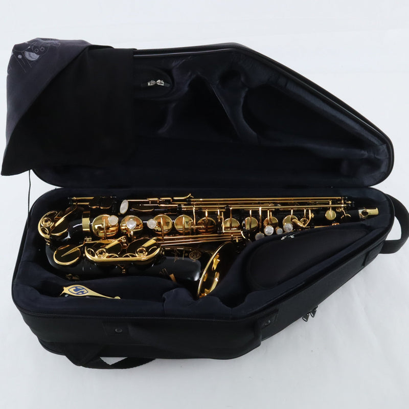 Selmer Paris Model 82SIGBL 'Signature' Alto Saxophone in Black Lacquer MINT CONDITION- for sale at BrassAndWinds.com