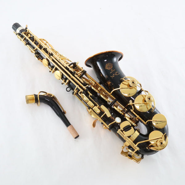 Selmer Paris Model 92BL 'Supreme' Alto Saxophone in Black Lacquer MINT CONDITION- for sale at BrassAndWinds.com