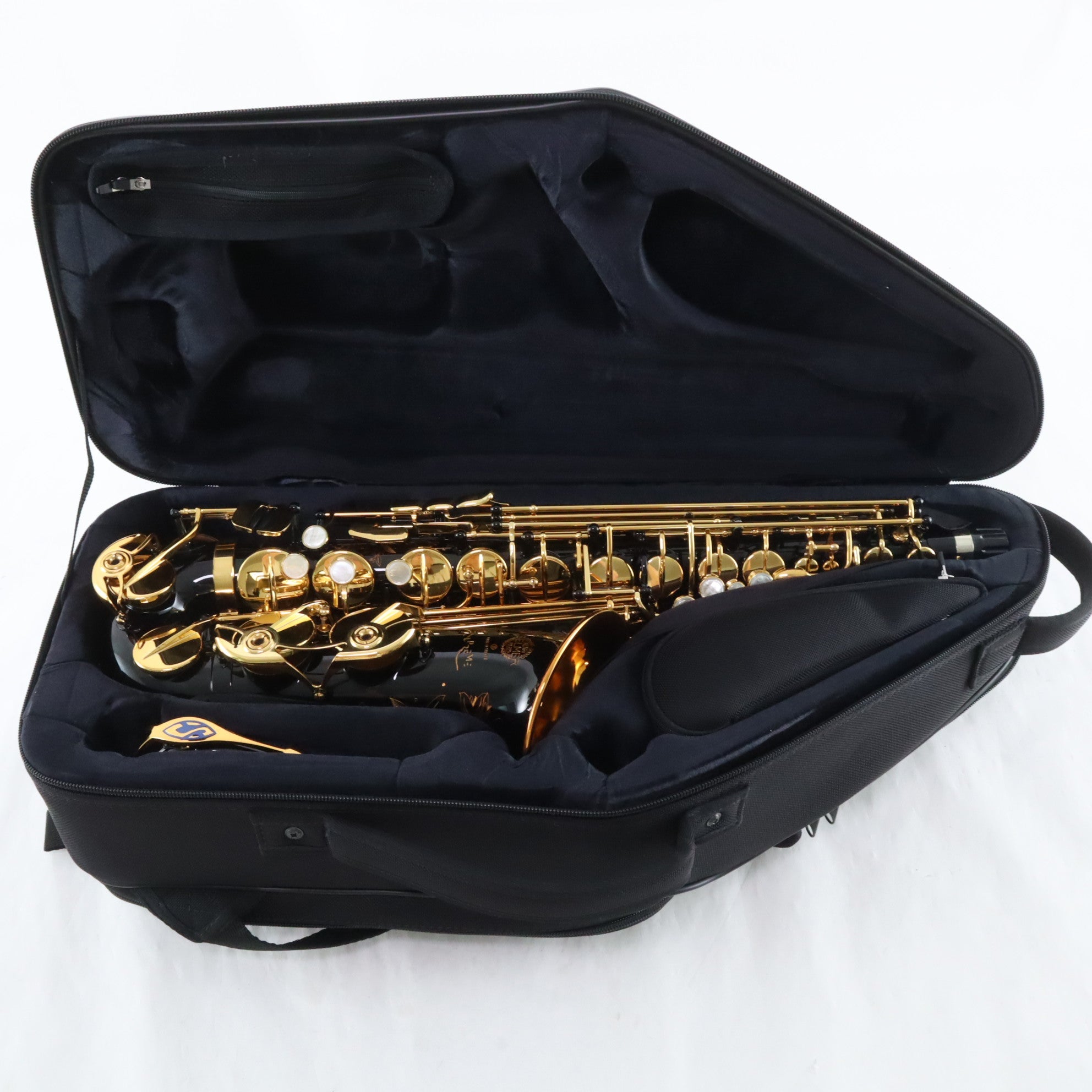 Selmer Paris Model 92BL 'Supreme' Alto Saxophone in Black Lacquer MINT ...