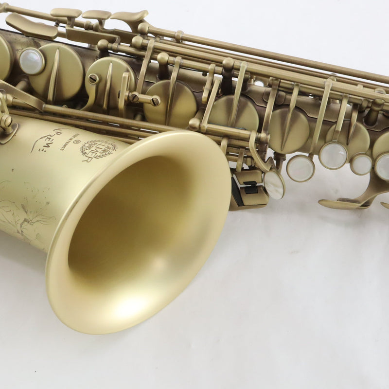 Selmer Paris Model 92F 'Supreme' Alto Saxophone in Vintage Matte MINT CONDITION- for sale at BrassAndWinds.com