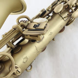 Selmer Paris Model 92F 'Supreme' Alto Saxophone in Vintage Matte MINT CONDITION- for sale at BrassAndWinds.com