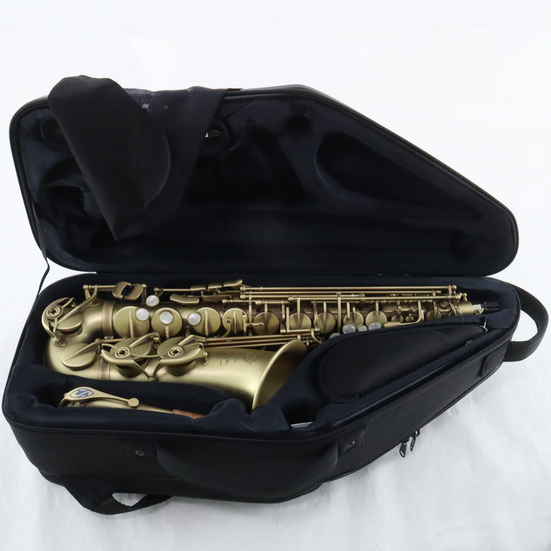 Selmer Paris Model 92F 'Supreme' Alto Saxophone in Vintage Matte MINT CONDITION- for sale at BrassAndWinds.com