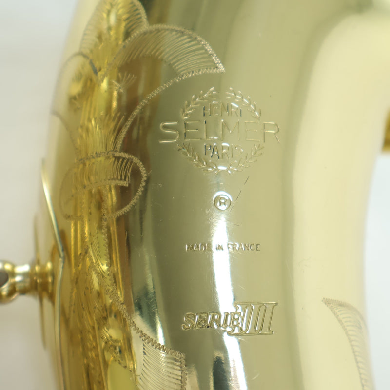 Selmer Paris Super Action 80 Series III Tenor Saxophone SN 654878 GREAT PLAYER- for sale at BrassAndWinds.com