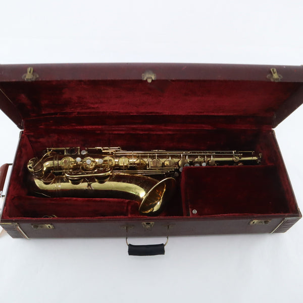 Selmer Paris Super Balanced Action Tenor Saxophone SN 49625 FRESH OVERHAUL- for sale at BrassAndWinds.com