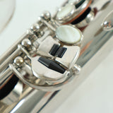 Selmer Paris Super Balanced Action Tenor Saxophone in Nickel Plate SN 50356 EXCELLENT- for sale at BrassAndWinds.com