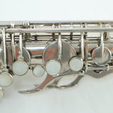 Selmer Paris Super Balanced Action Tenor Saxophone in Nickel Plate SN 50356 EXCELLENT- for sale at BrassAndWinds.com