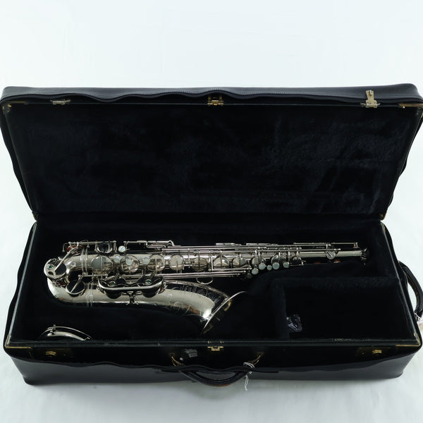 Selmer Paris Super Balanced Action Tenor Saxophone in Nickel Plate SN 50356 EXCELLENT- for sale at BrassAndWinds.com