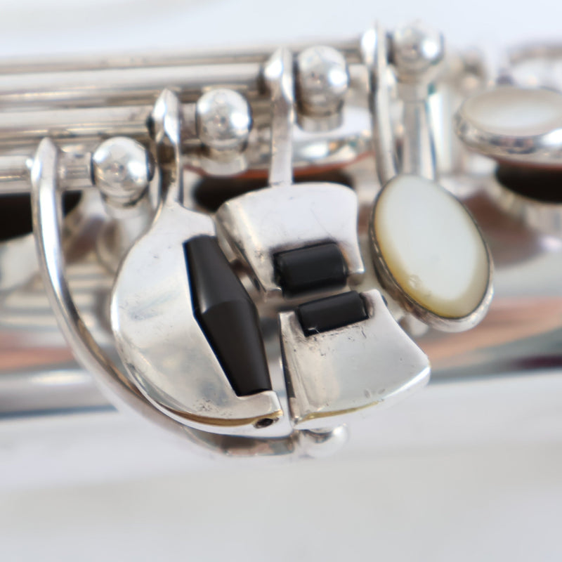 Selmer Paris Super Balanced Action Tenor Saxophone in Original Silver SN 39376 EXCELLENT- for sale at BrassAndWinds.com