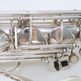 Selmer Paris Super Balanced Action Tenor Saxophone in Original Silver SN 39376 EXCELLENT- for sale at BrassAndWinds.com