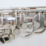 Selmer Paris Super Balanced Action Tenor Saxophone in Original Silver SN 39376 EXCELLENT- for sale at BrassAndWinds.com