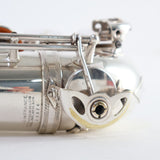 Selmer Paris Super Balanced Action Tenor Saxophone in Original Silver SN 39376 EXCELLENT- for sale at BrassAndWinds.com