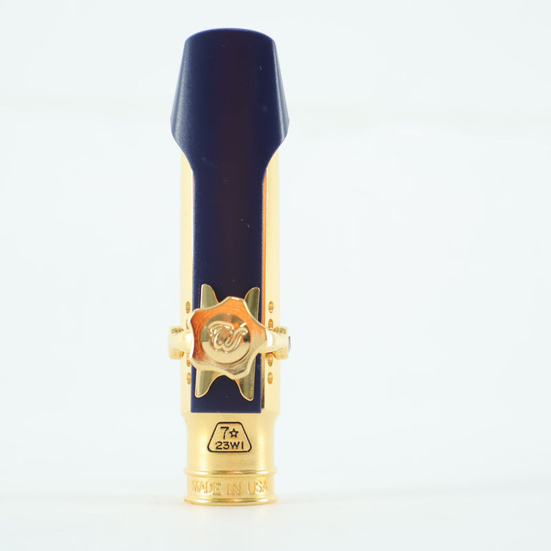 Theo Wanne AMBIKA4 Gold 7* Tenor Saxophone Mouthpiece OPEN BOX- for sale at BrassAndWinds.com