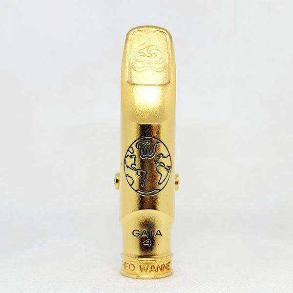 Theo Wanne GAIA4 Gold 7* Tenor Saxophone Mouthpiece OPEN BOX- for sale at BrassAndWinds.com