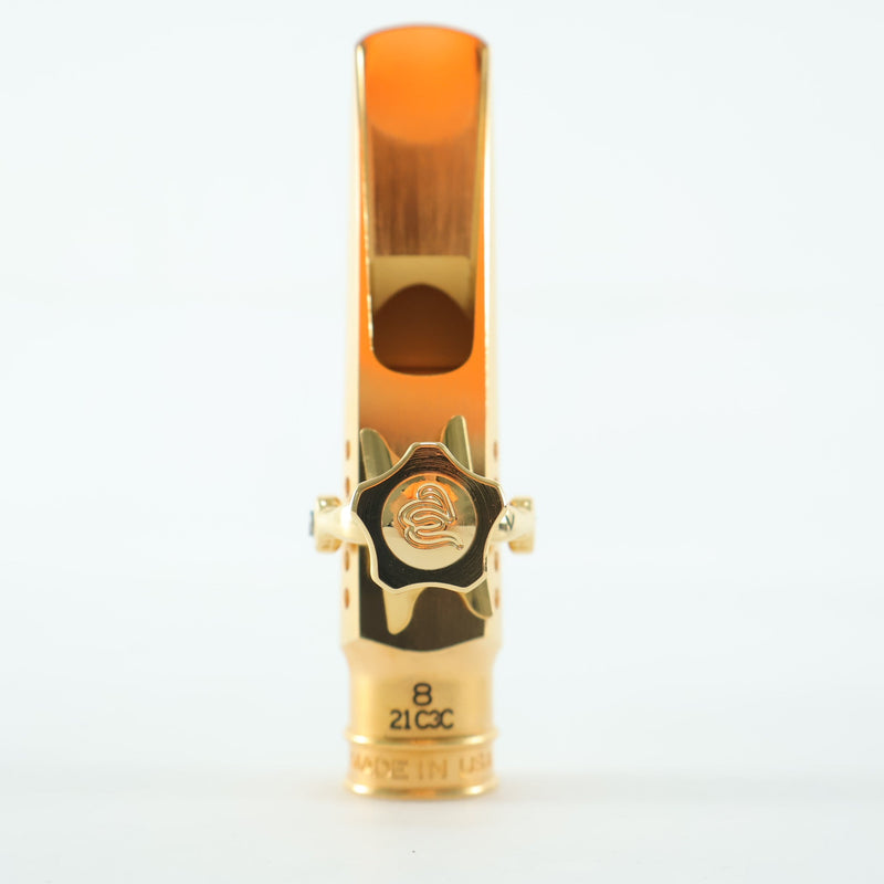 Theo Wanne MANTRA Gold 8 Tenor Saxophone Mouthpiece OPEN BOX- for sale at BrassAndWinds.com