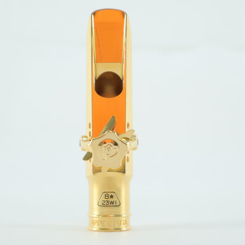 Theo Wanne SHIVA4 Gold 8* Tenor Saxophone Mouthpiece OPEN BOX- for sale at BrassAndWinds.com