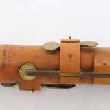 W. Hall New York Boxwood Clarinet in F Circa 1860 HISTORIC COLLECTION- for sale at BrassAndWinds.com