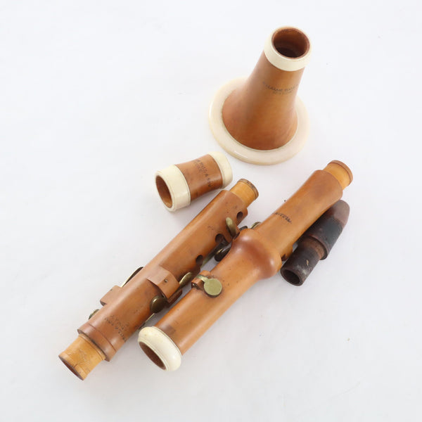 W. Hall New York Boxwood Clarinet in F Circa 1860 HISTORIC COLLECTION- for sale at BrassAndWinds.com