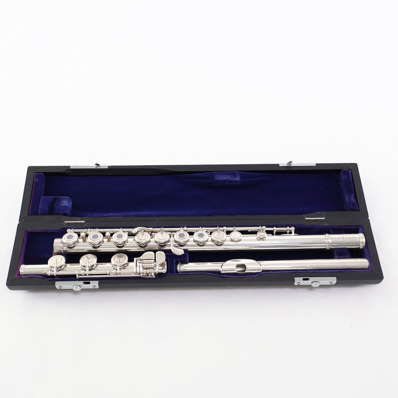 William S. Haynes Handmade Flute Open Hole B Foot SN 34075 GORGEOUS- for sale at BrassAndWinds.com