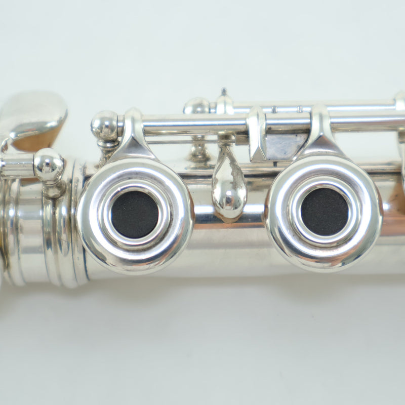 William S. Haynes Handmade Flute Open Hole B Foot SN 44612 FRESH REPAD- for sale at BrassAndWinds.com