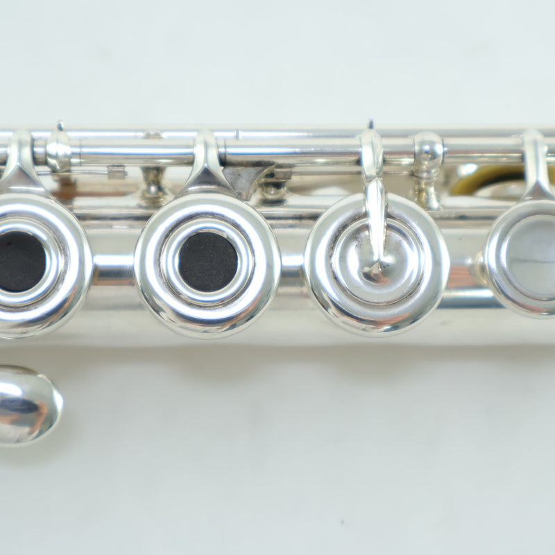 William S. Haynes Handmade Flute Open Hole B Foot SN 44612 FRESH REPAD- for sale at BrassAndWinds.com