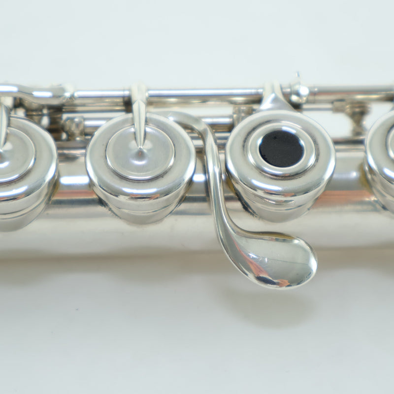 William S. Haynes Handmade Flute Open Hole B Foot SN 44612 FRESH REPAD- for sale at BrassAndWinds.com