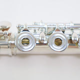 William S. Haynes Model AF708-CO 'Amadeus' Solid Silver Flute SN B1901203 OPEN BOX- for sale at BrassAndWinds.com