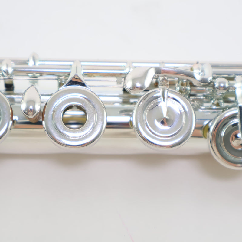 William S. Haynes Model AF708-CO 'Amadeus' Solid Silver Flute SN B1901203 OPEN BOX- for sale at BrassAndWinds.com