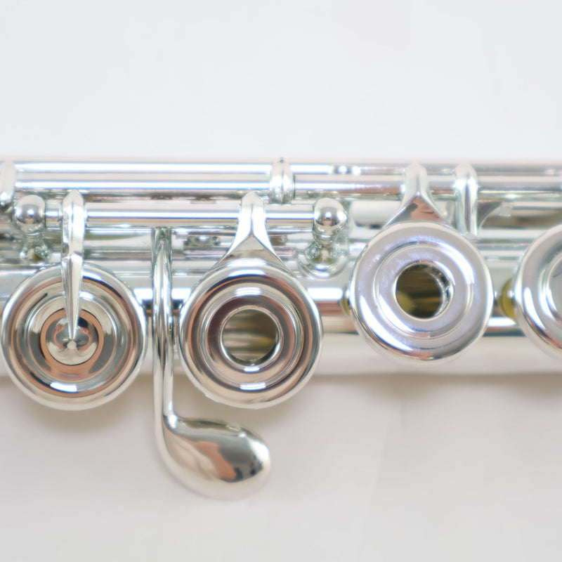 William S. Haynes Model AF708-CO 'Amadeus' Solid Silver Flute SN B1901203 OPEN BOX- for sale at BrassAndWinds.com