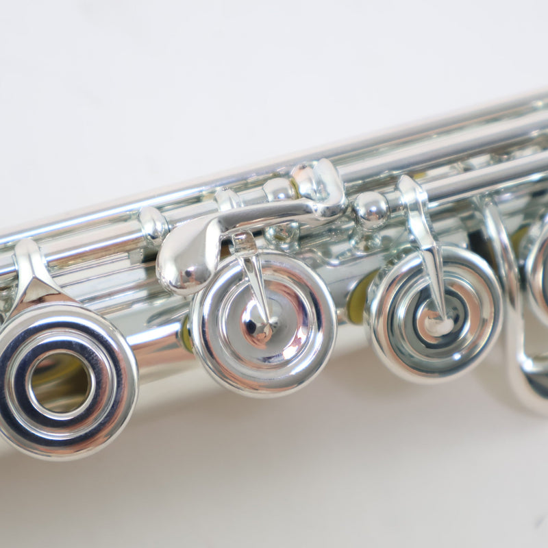 William S. Haynes Model AF708-CO 'Amadeus' Solid Silver Flute SN B1901203 OPEN BOX- for sale at BrassAndWinds.com