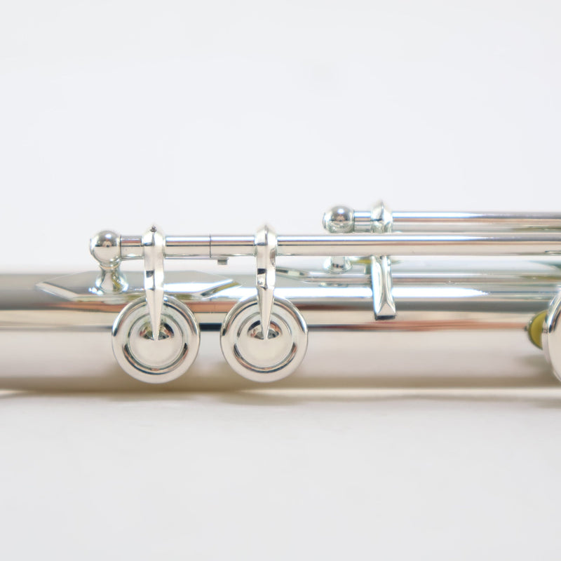 William S. Haynes Model AF708-CO 'Amadeus' Solid Silver Flute SN B1901203 OPEN BOX- for sale at BrassAndWinds.com