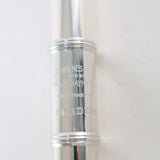 William S. Haynes Model AF708-CO 'Amadeus' Solid Silver Flute SN B1901203 OPEN BOX- for sale at BrassAndWinds.com