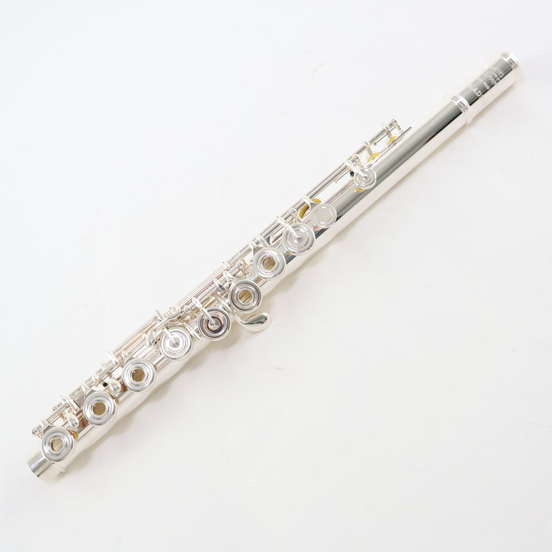 William S. Haynes Model AF708SE-BO 'Amadeus' Solid Silver Flute SN B2304560 OPEN BOX- for sale at BrassAndWinds.com