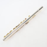 William S. Haynes Model AF708SE-BO 'Amadeus' Solid Silver Flute SN B2304560 OPEN BOX- for sale at BrassAndWinds.com