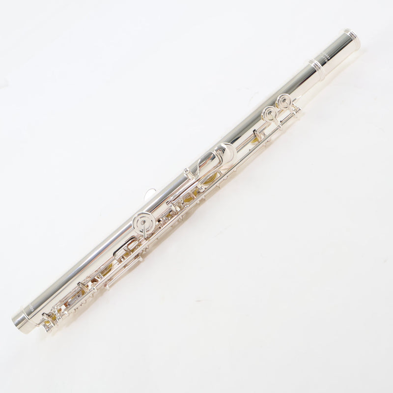 William S. Haynes Model AF708SE-BO 'Amadeus' Solid Silver Flute SN B2304560 OPEN BOX- for sale at BrassAndWinds.com