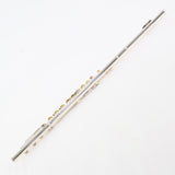 William S. Haynes Model AF708SE-BO 'Amadeus' Solid Silver Flute SN B2304560 OPEN BOX- for sale at BrassAndWinds.com