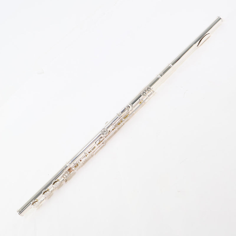 William S. Haynes Model AF708SE-BO 'Amadeus' Solid Silver Flute SN B2304560 OPEN BOX- for sale at BrassAndWinds.com