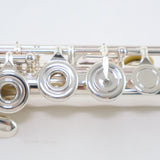 William S. Haynes Model AF708SE-BO 'Amadeus' Solid Silver Flute SN B2304560 OPEN BOX- for sale at BrassAndWinds.com