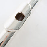 William S. Haynes Model AF708SE-BO 'Amadeus' Solid Silver Flute SN B2304560 OPEN BOX- for sale at BrassAndWinds.com